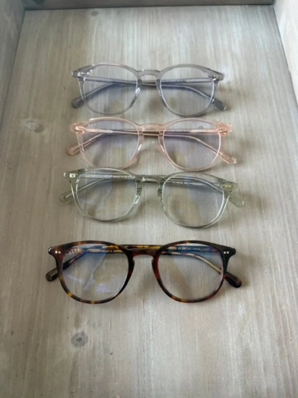 diff eyewear jaxson lot of 4 new